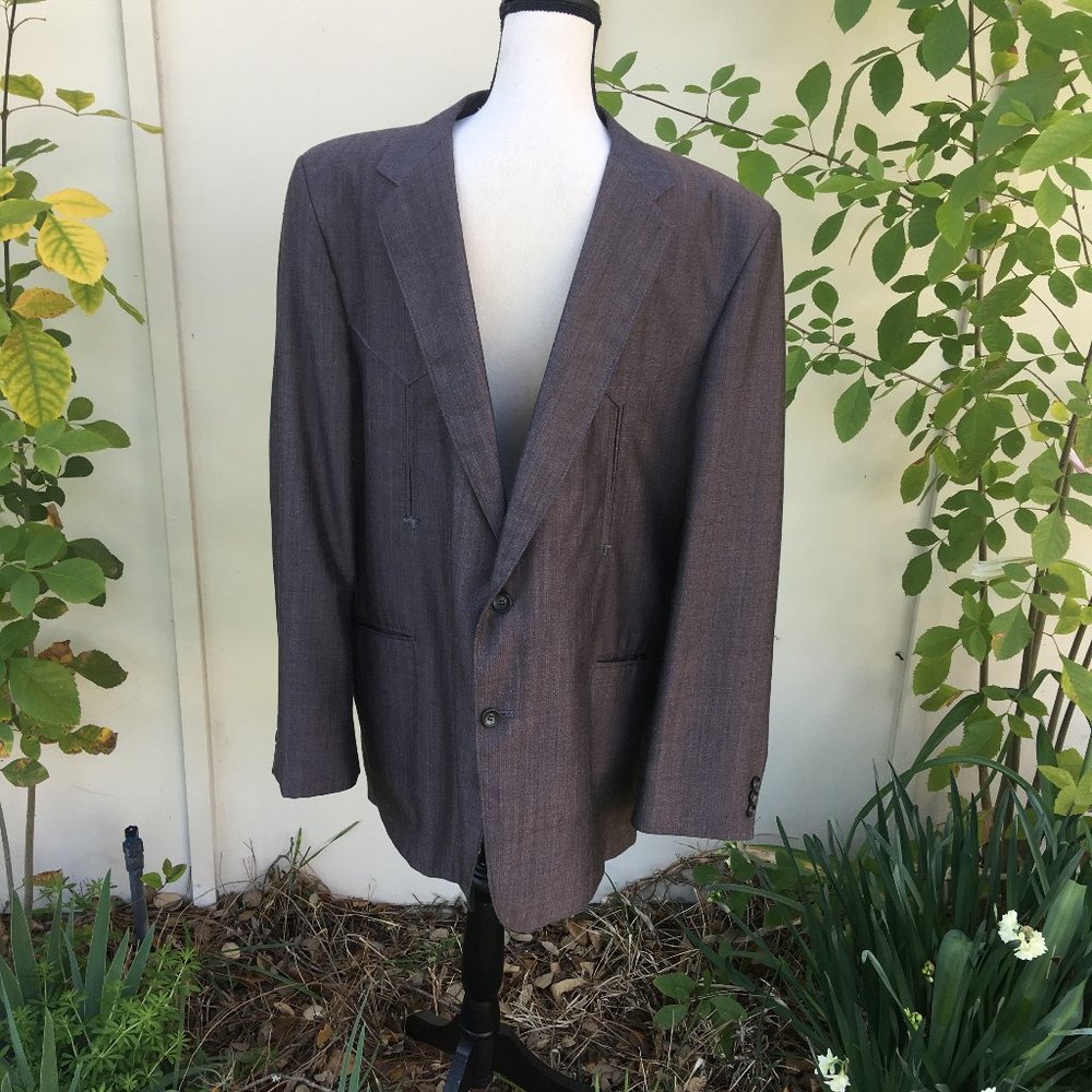 Grand Entry Men 44 Chest Vintage Western Jacket